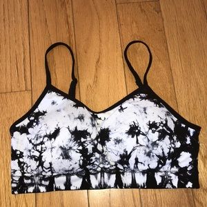 Never worn tie dye sports bra